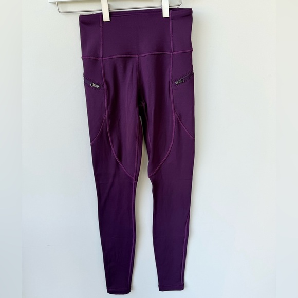 Lululemon Purple Full Length Leggings size 4 - Picture 1 of 4